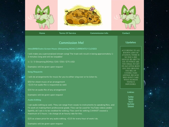 comms screenshot
