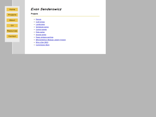 projects screenshot