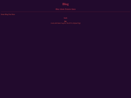 blog screenshot