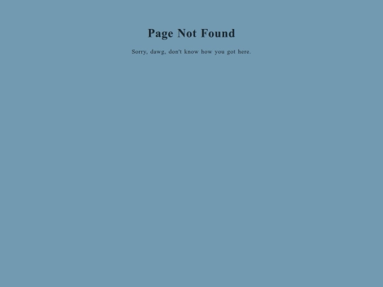 not_found screenshot
