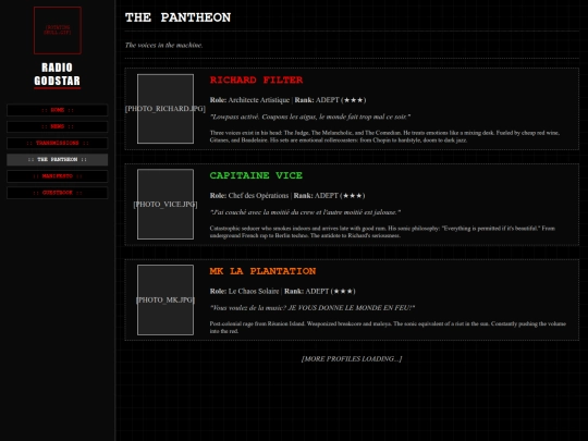 pantheon screenshot