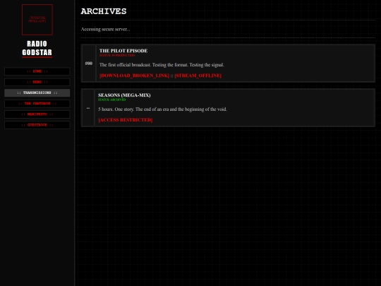 transmissions screenshot