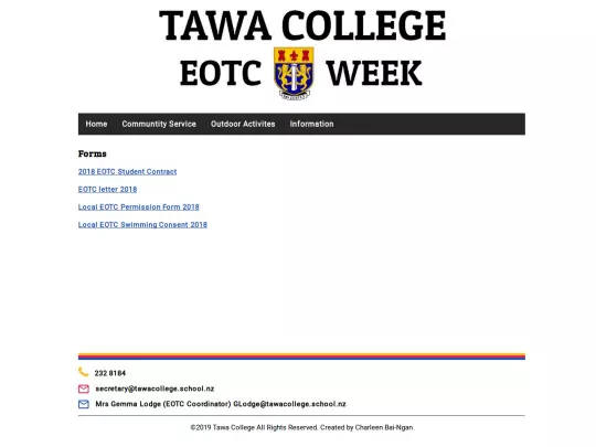 Forms screenshot