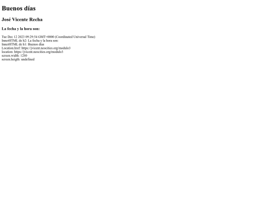 modulo3 screenshot
