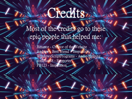 credits screenshot
