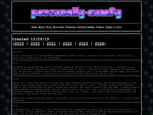 blog2020 screenshot