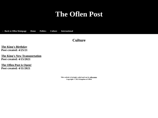 oflen/news/culture screenshot