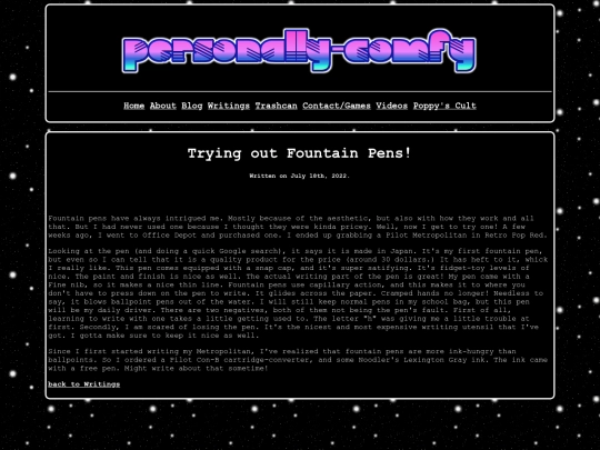 writings/fpen screenshot