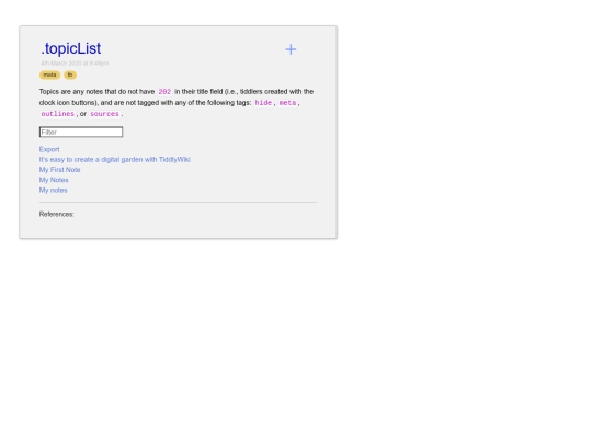.topicList screenshot