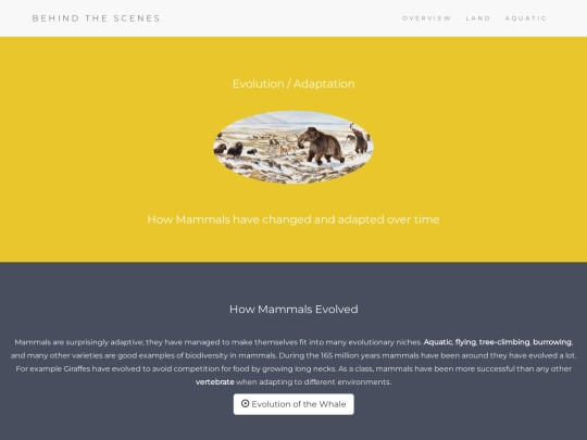 Science/evolution screenshot