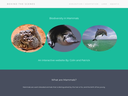 Science/sciencehomepage screenshot