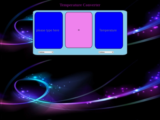 temperatureunit screenshot