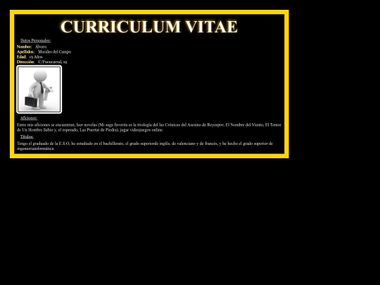 Actividad4/CurriculumMod screenshot