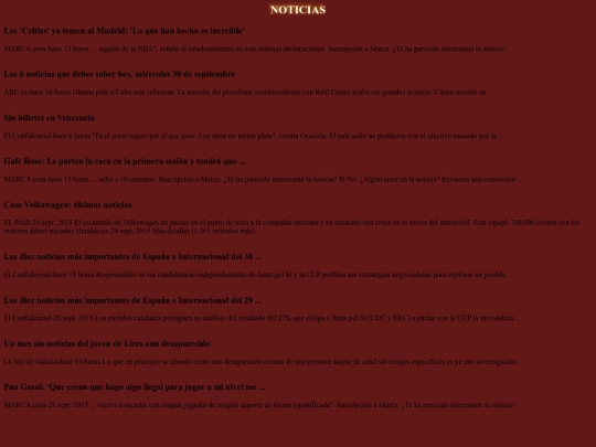Noticia screenshot