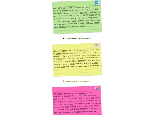 templates/cards2 screenshot