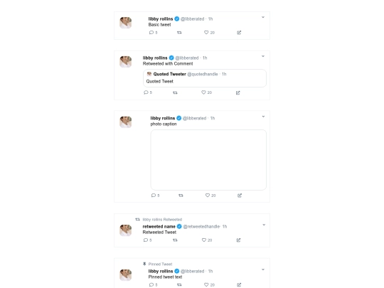 templates/twitter screenshot
