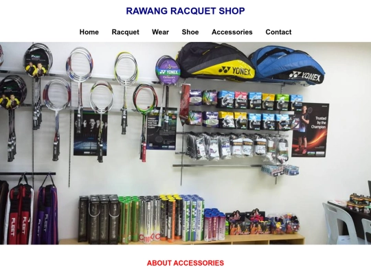 accessories screenshot