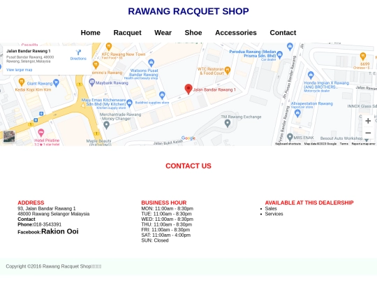 contact screenshot
