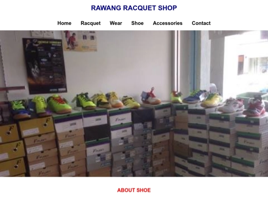 shoe screenshot