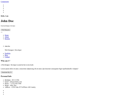 Actividad Plantilla screenshot