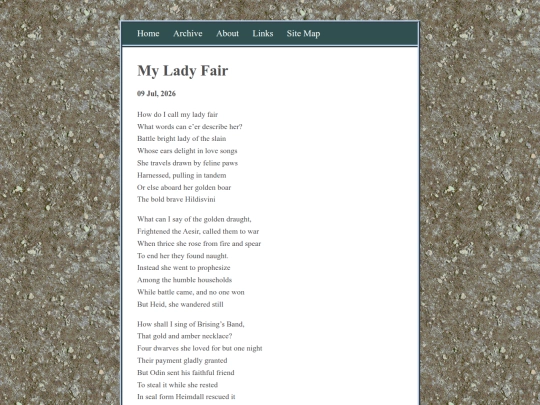 posts/2026-07-09-My-Lady-Fair screenshot