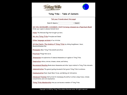 toteg-archive-only/toc screenshot