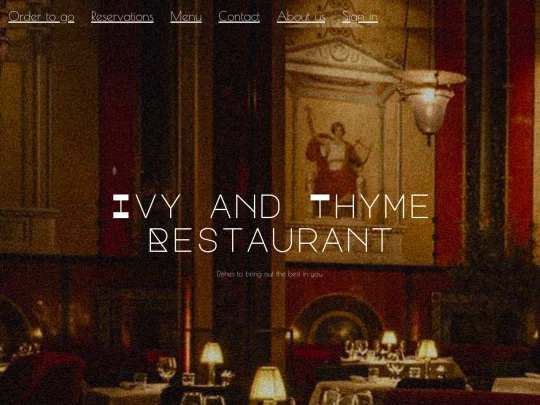 IvyandThyme screenshot