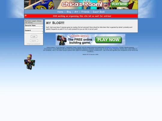 blog screenshot