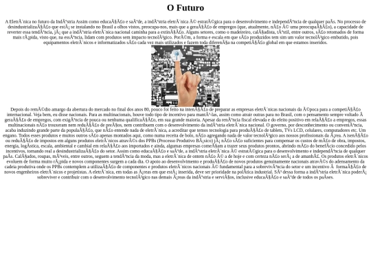 2emme/trabalho/futuroeletronica screenshot