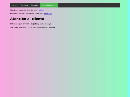 Atencionalcliente screenshot