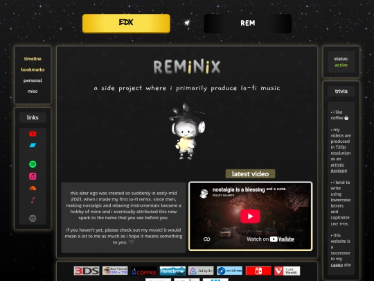 REM screenshot