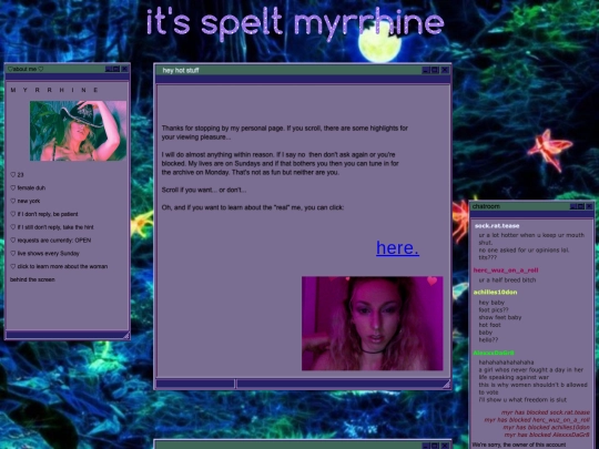 myrrhine screenshot