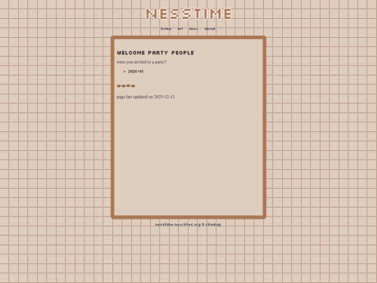 misc/parties screenshot