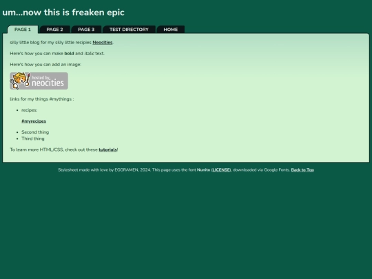 index screenshot