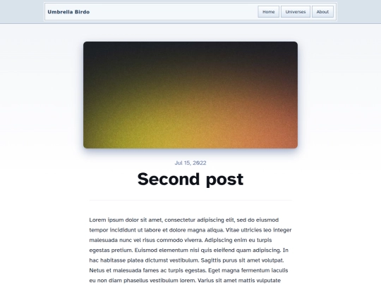 blog/second-post screenshot