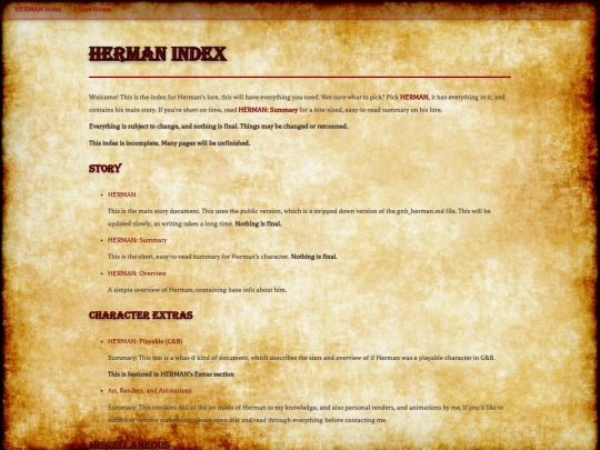 characters/herman screenshot