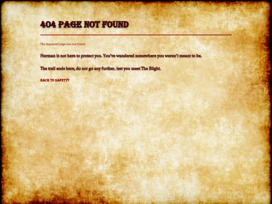 characters/herman/not_found screenshot