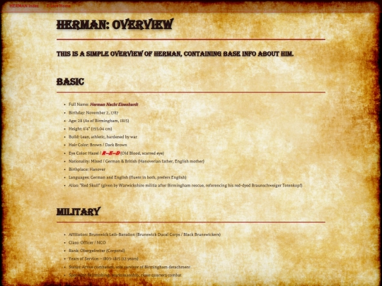 characters/herman/overview screenshot