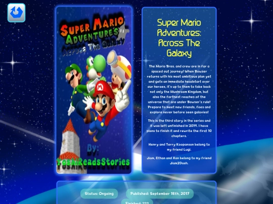 yostershire/stories/fanfics/acrossthegalaxy screenshot