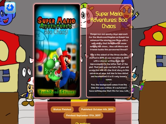 yostershire/stories/fanfics/boochaos screenshot