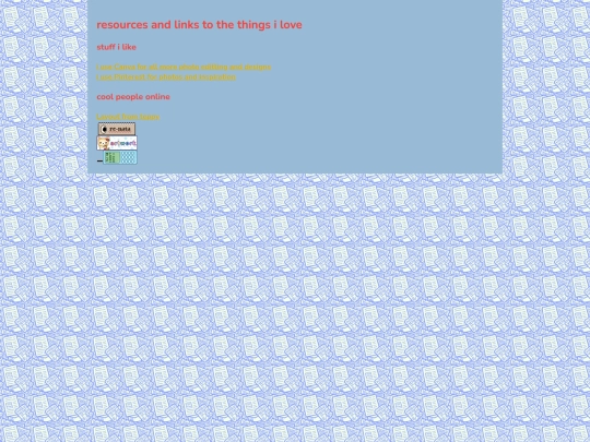 links screenshot