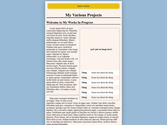 projects/Projectlandingpage screenshot