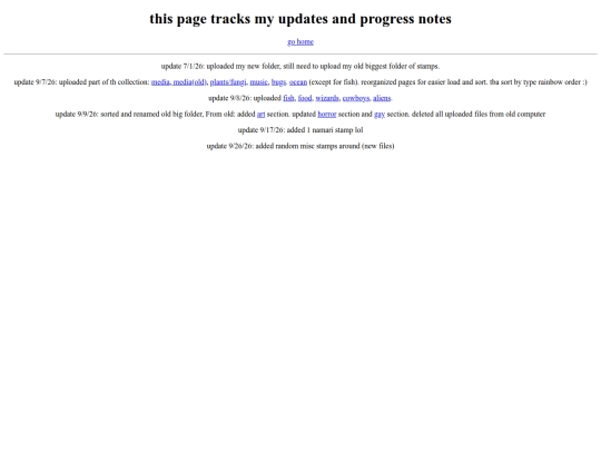 updates screenshot