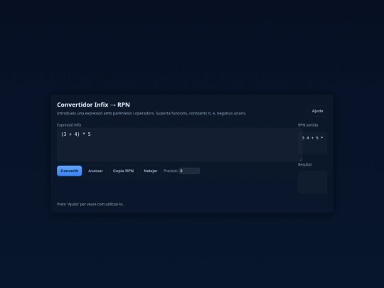 000DIM/RPNCalc/conv screenshot