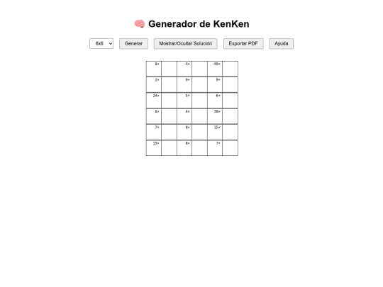 000DIM/kenken/index4 screenshot