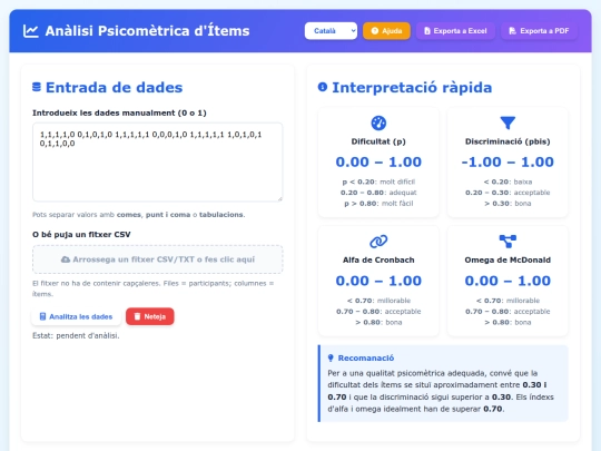 000DIM/psicometria screenshot