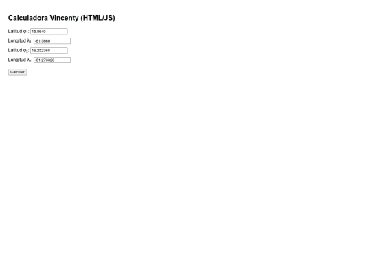 000NAUTICA/vincenty/calculadora/Ok screenshot
