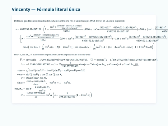 000NAUTICA/vincenty/formulaunica screenshot