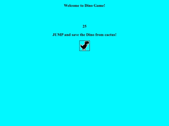 dino screenshot