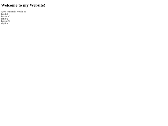 json screenshot